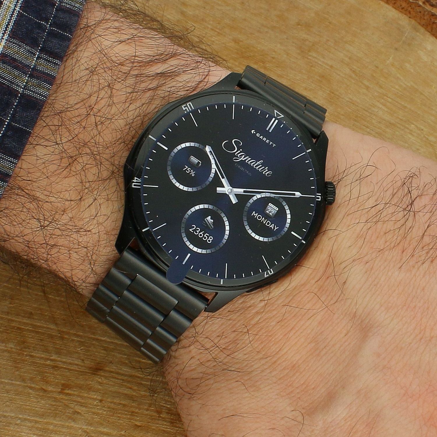 Zegarek Garett czarny solid .jpg